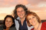 Anne (center( with sisters Maureen and Mary, Denver 6/10