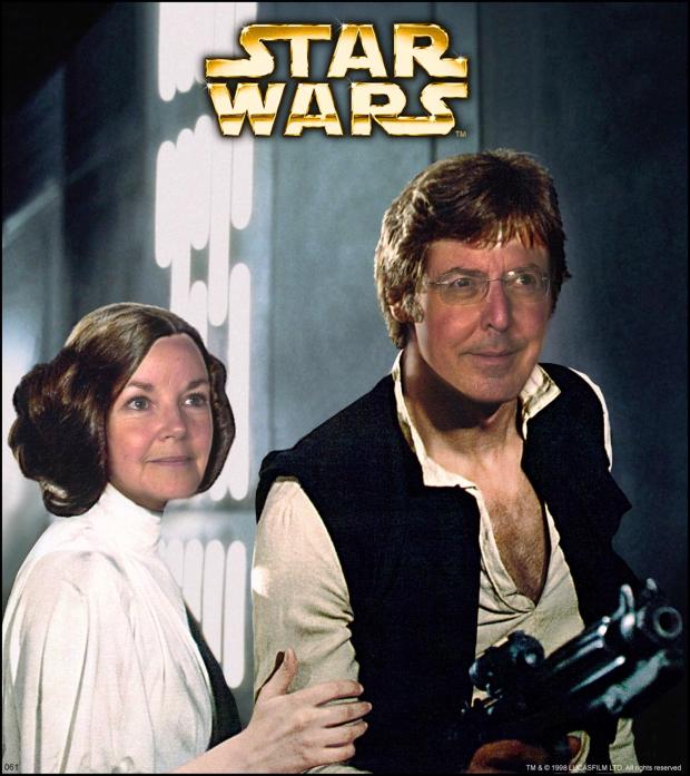 Princess Anna and Ham Solo